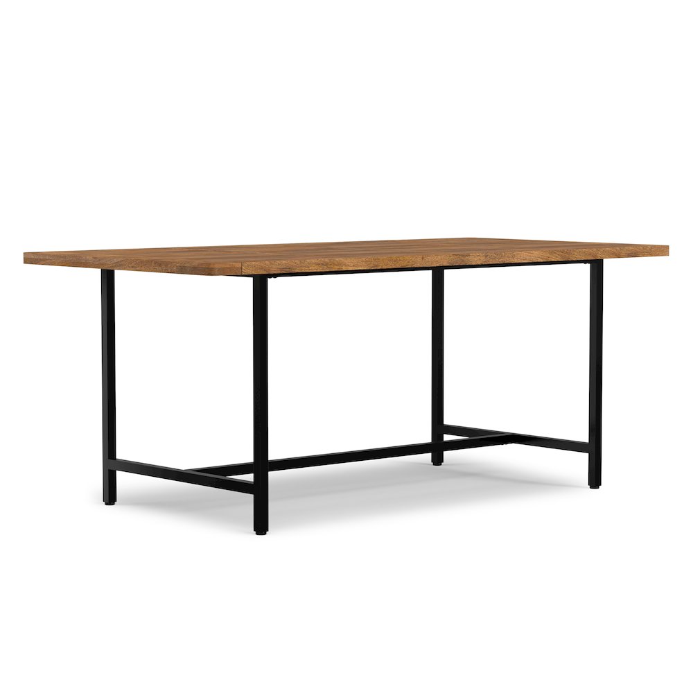 Campbell Dining Table In Burnt Wax. Picture 1