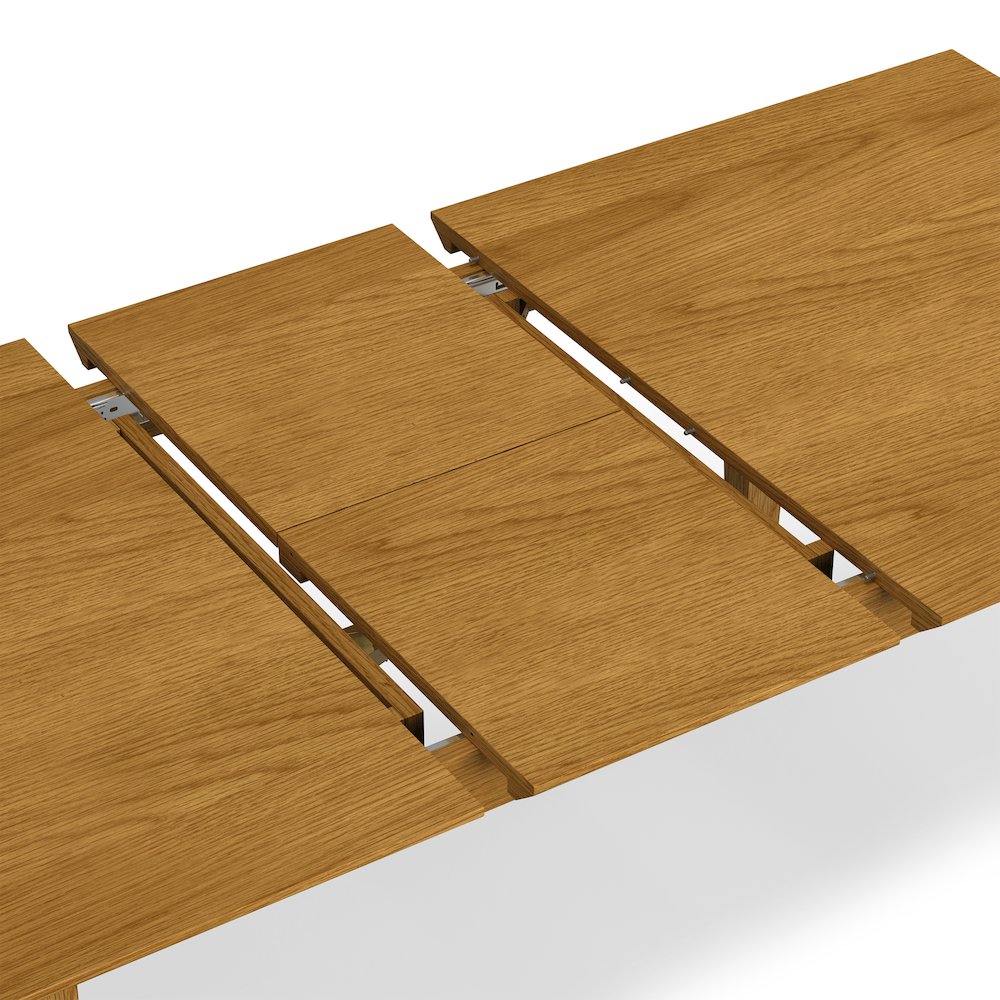 Colby Extendable Dining Table In Oak. Picture 11