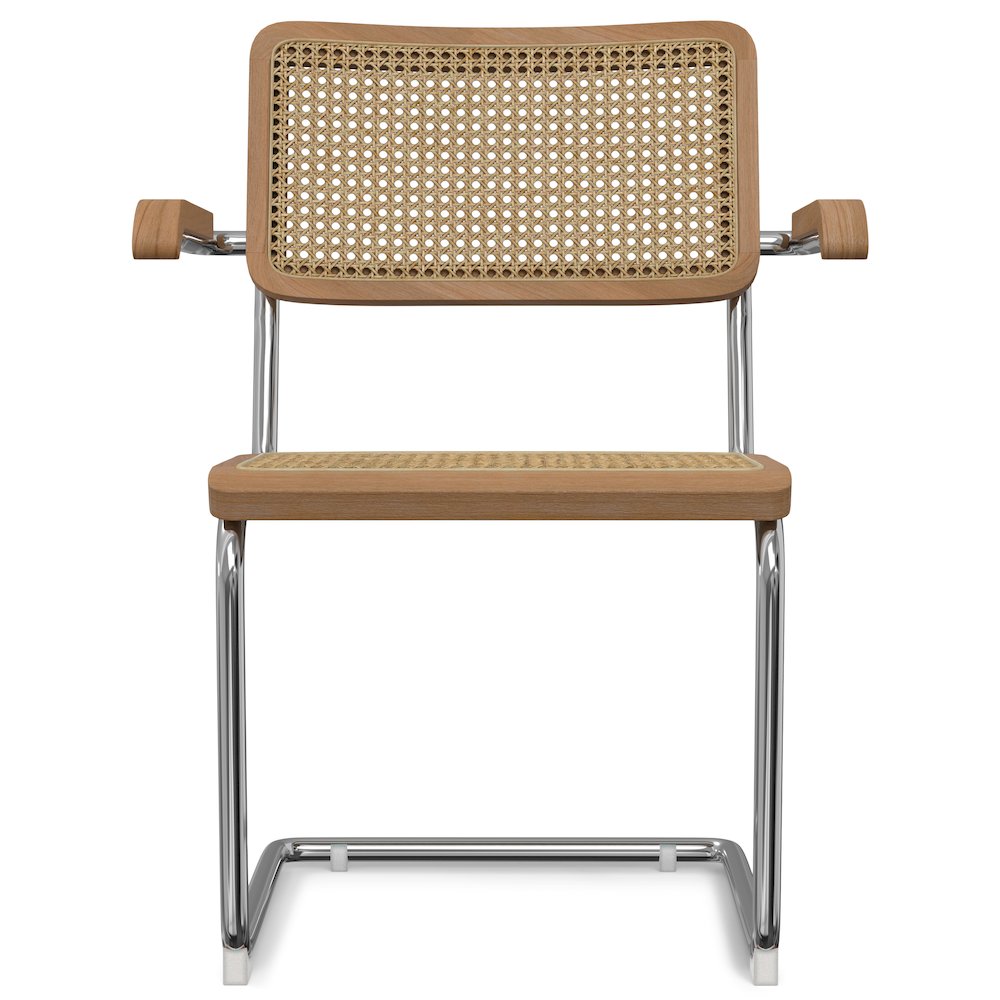 Madalyn Dining Arm Chair ( Set of 2 ) in Natural Rattan. Picture 4