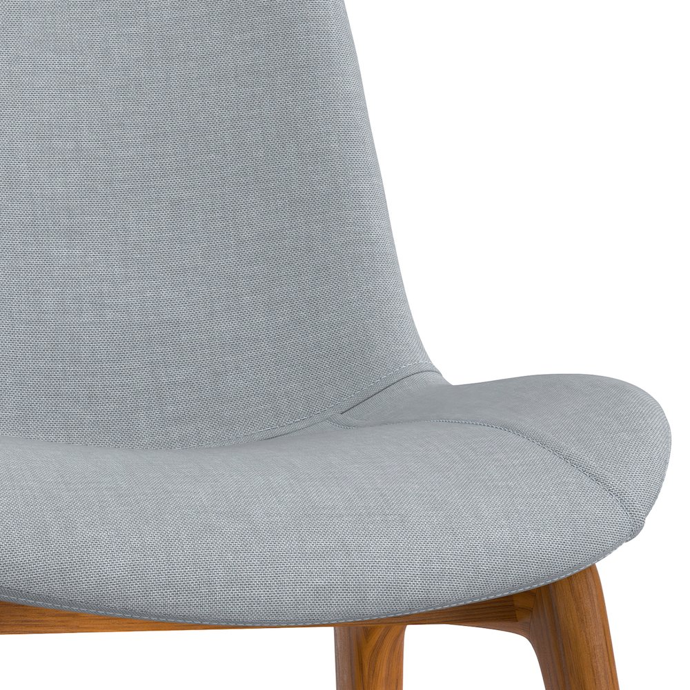 Loretta Dining Chair (Set Of 2) In Light Grey. Picture 3