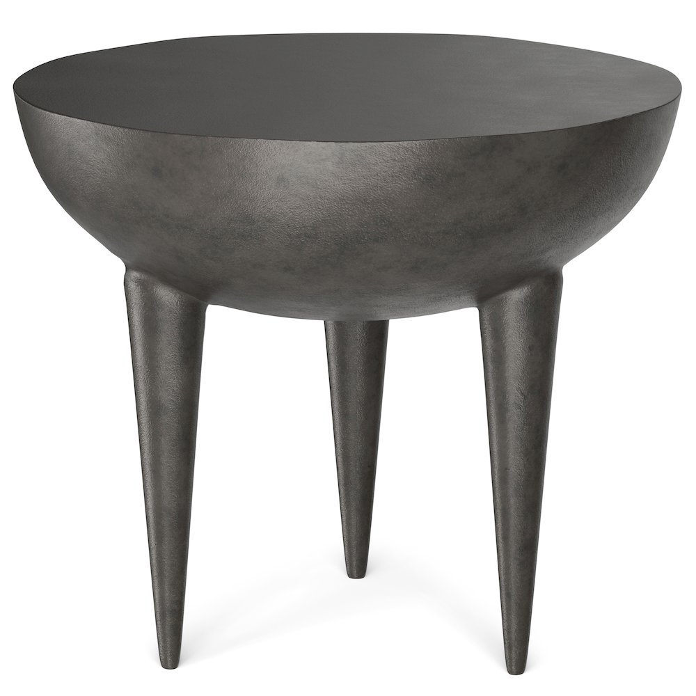 Otto Side Table In Graphite. Picture 2