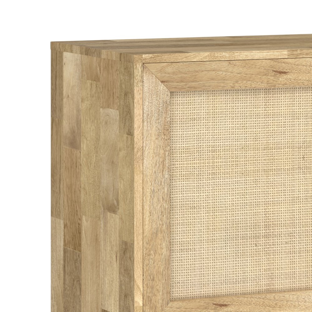 Reeves Solid Mango Wood Sideboard Buffet In Natural. Picture 2