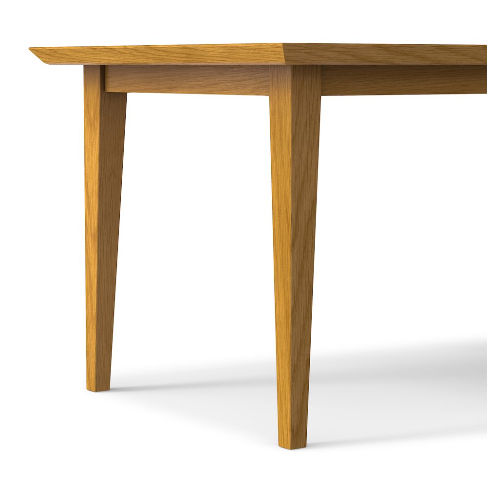 Colby Rectangle Dining Table In Oak. Picture 10