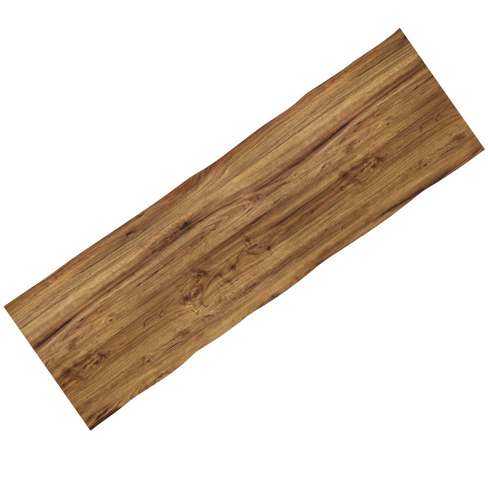 Colton Solid Mango Wood Bench In Natural. Picture 3