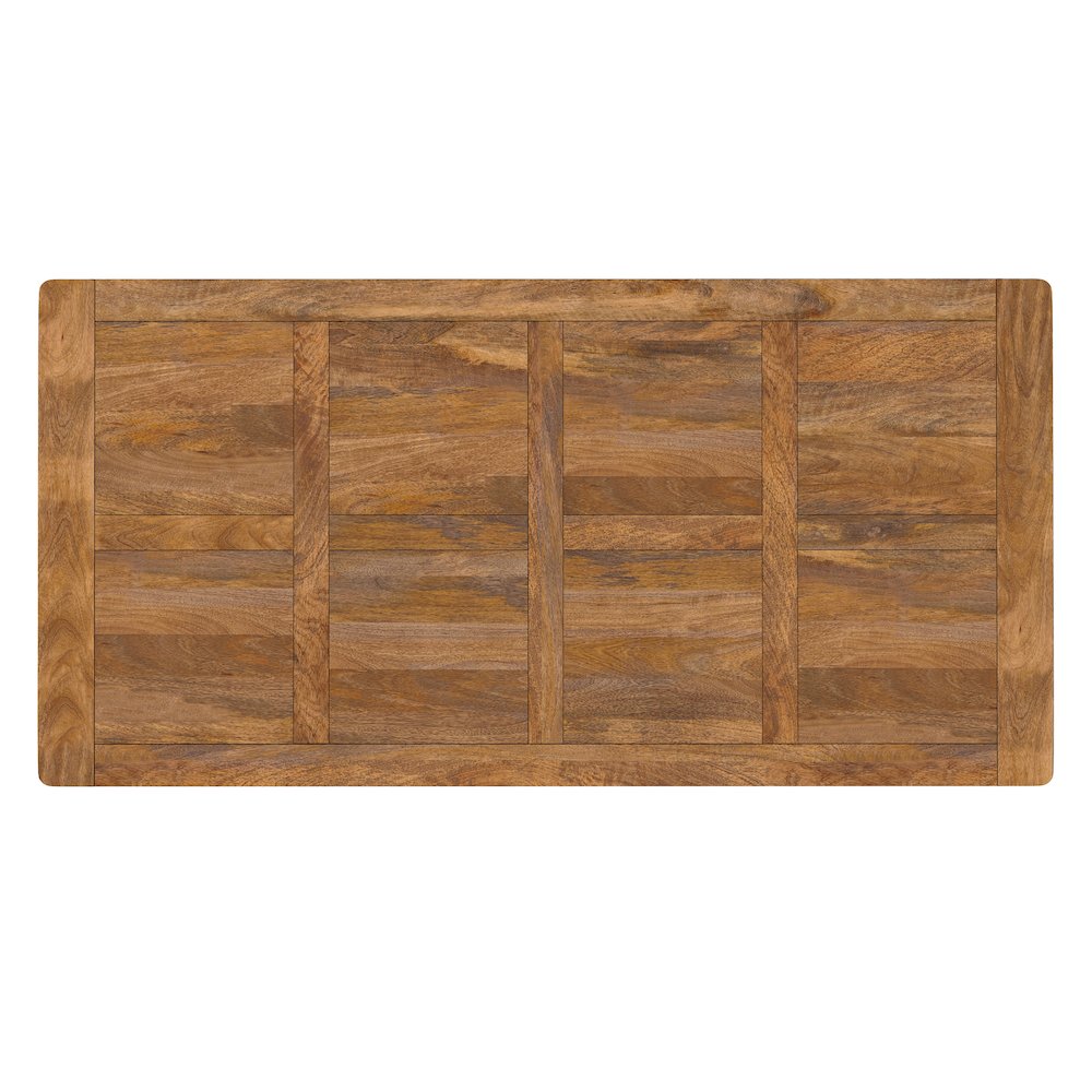 Campbell Dining Table In Burnt Wax. Picture 7