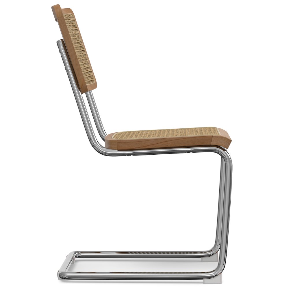 Madalyn Dining Chair (Set of 2) in Natural Rattan. Picture 3