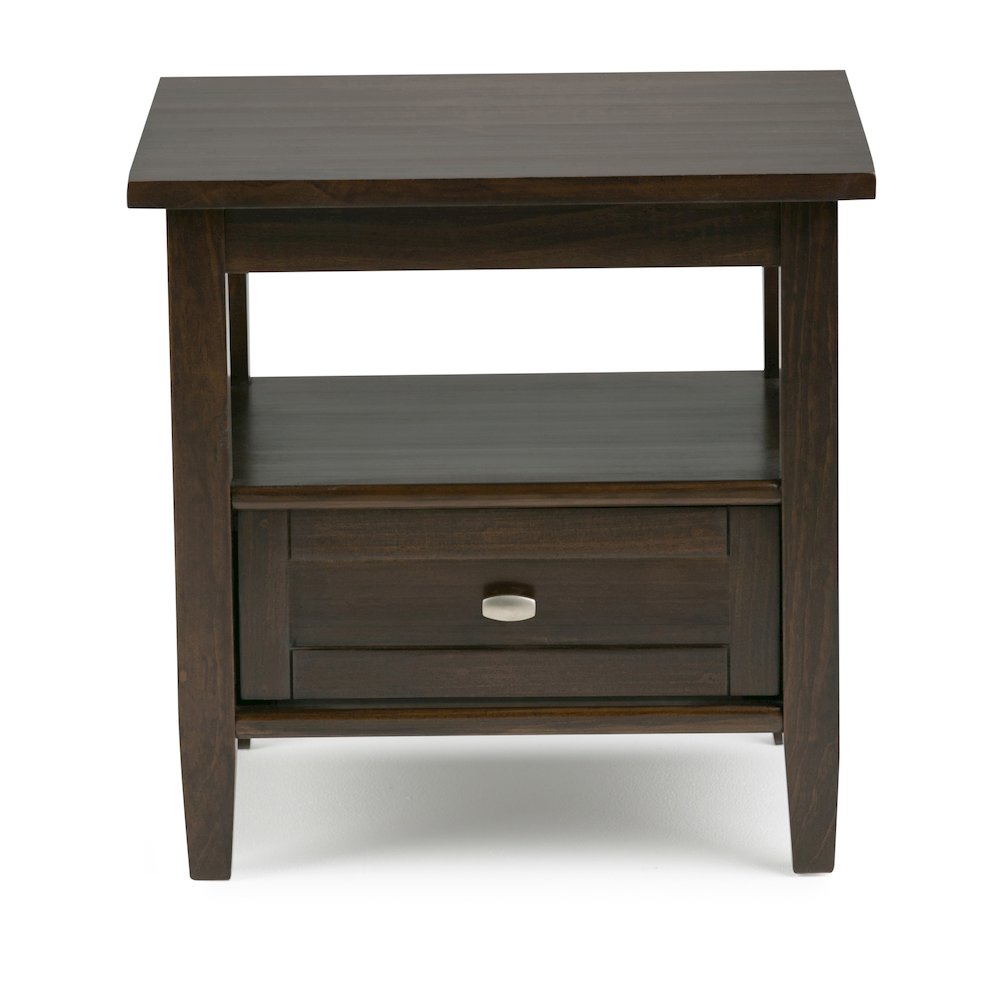 36"W Coffee Table with 2 20"W End Tables in Tobacco Brown (Set of 3). Picture 5