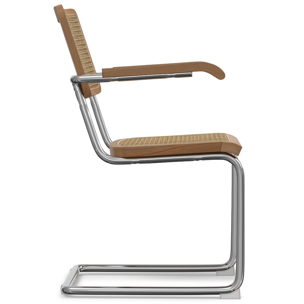 Madalyn Dining Arm Chair ( Set of 2 ) in Natural Rattan. Picture 3