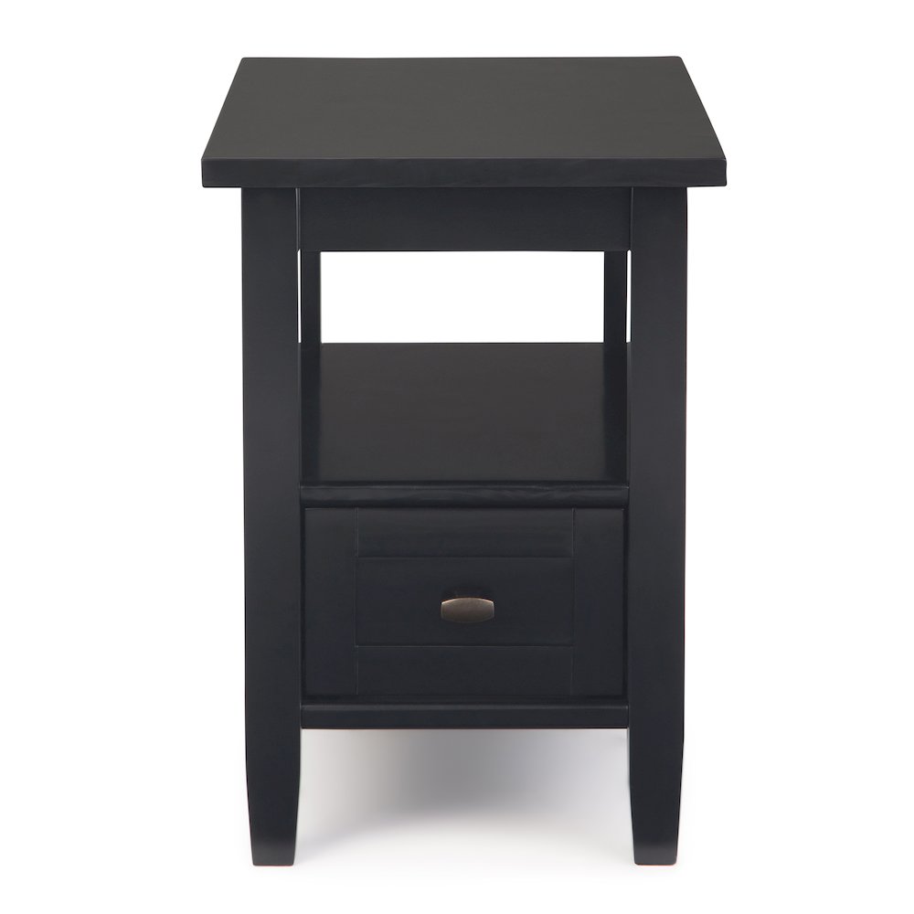 48 inch Wide Coffee Table with 2 14 inch Wide End Tables in Black (Set of 3). Picture 5
