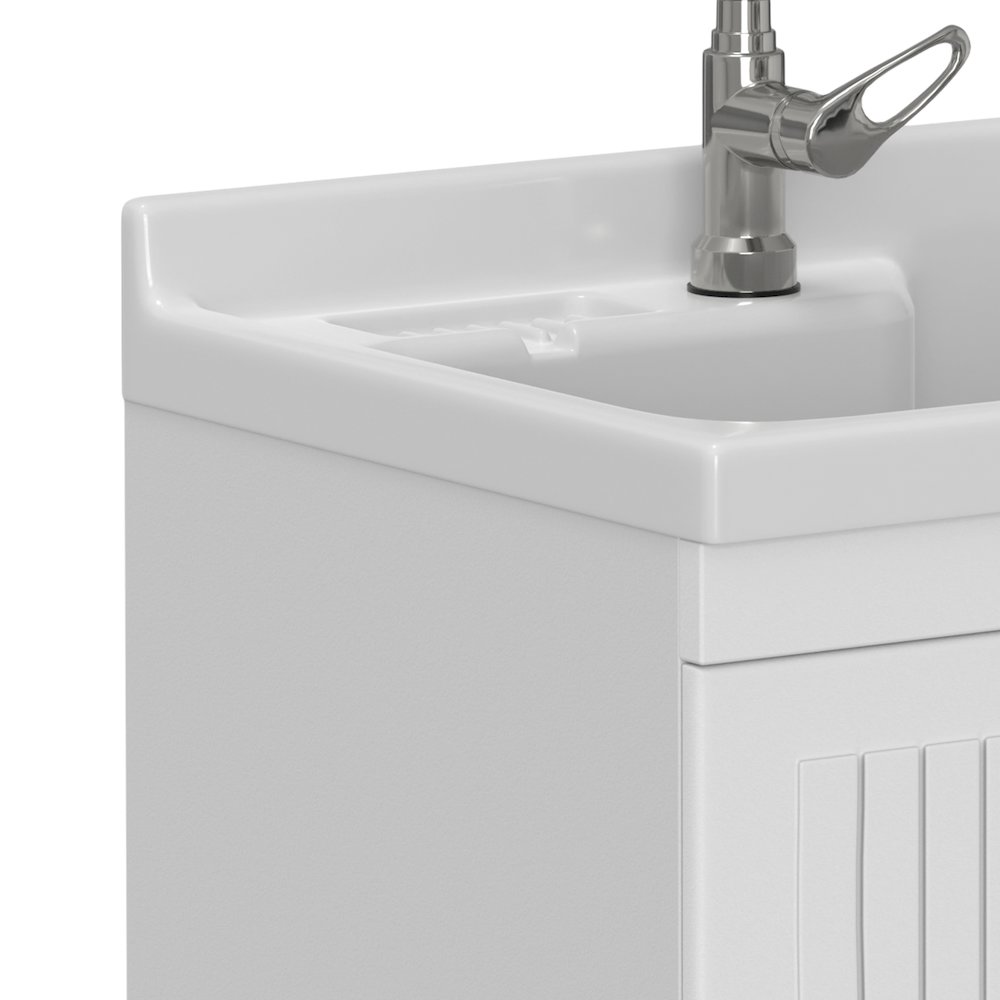 Murphy All-In-One 28-inch Laundry Utility Sink and Cabinet. Picture 3