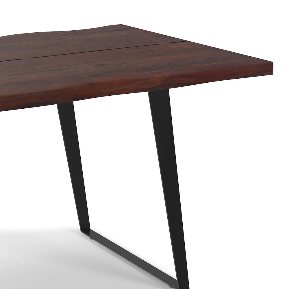 Delta Dining Table In Dark Walnut. Picture 9