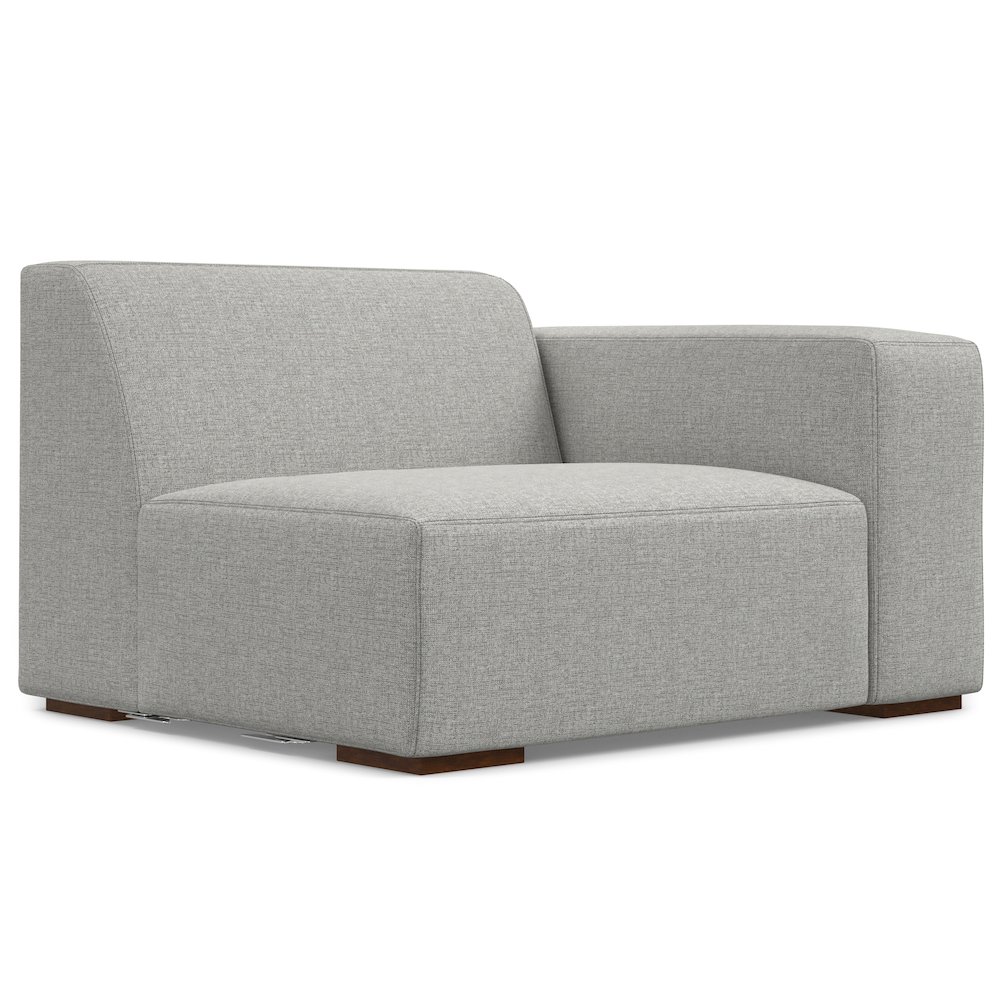 Rex Right-Arm Sofa Module In Tightly Woven Performance Fabric. Picture 1