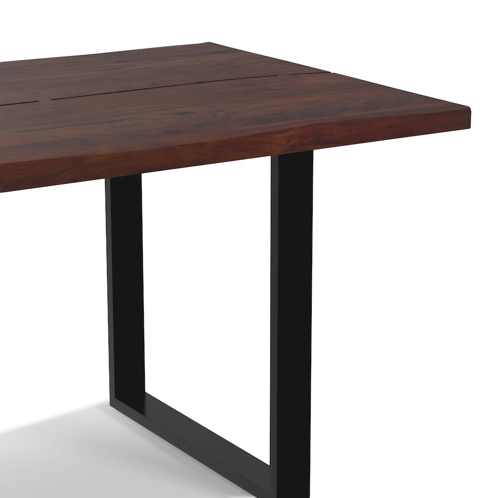 Fieldcrest Dining Table In Dark Walnut. Picture 10