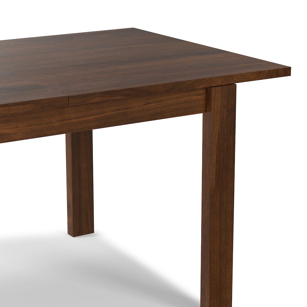 Wilson Extendable Dining Table In Walnut Veneer. Picture 16