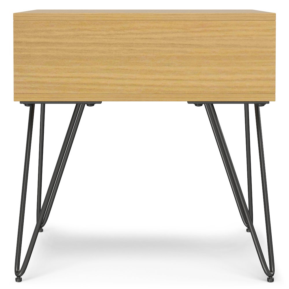 Hunter End Table In Oak Veneer. Picture 2