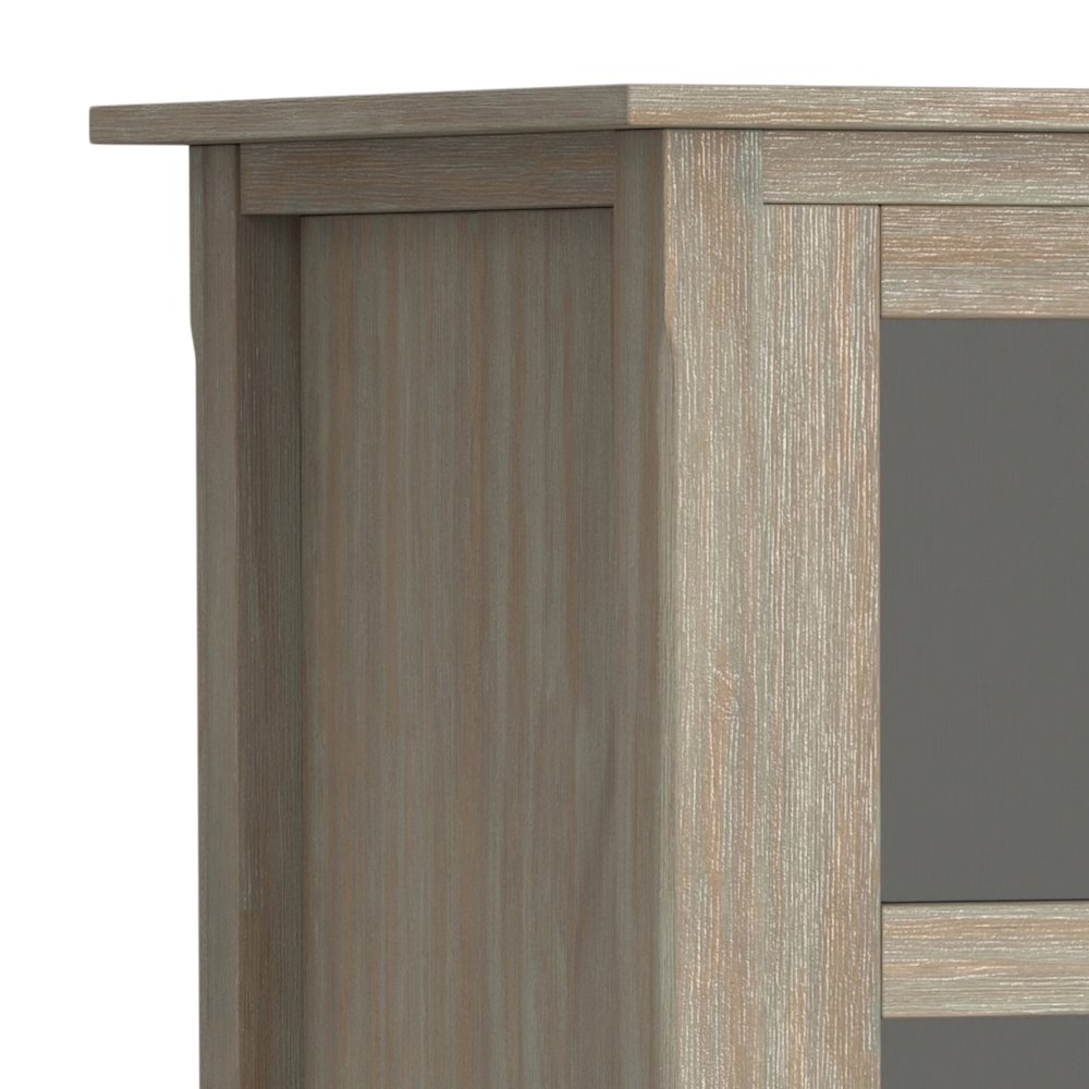 Avalon 22 inch Wide Contemporary Solid Wood 12-Bottle Wine Rack Storage Cabinet. Picture 2