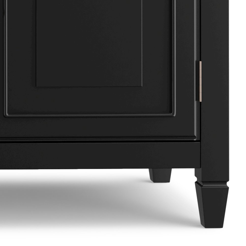 Connaught 67in W Solid Wood Traditional Large Sideboard Buffet Storage Cabinet. Picture 7
