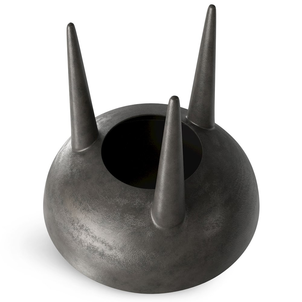 Otto Side Table In Graphite. Picture 3
