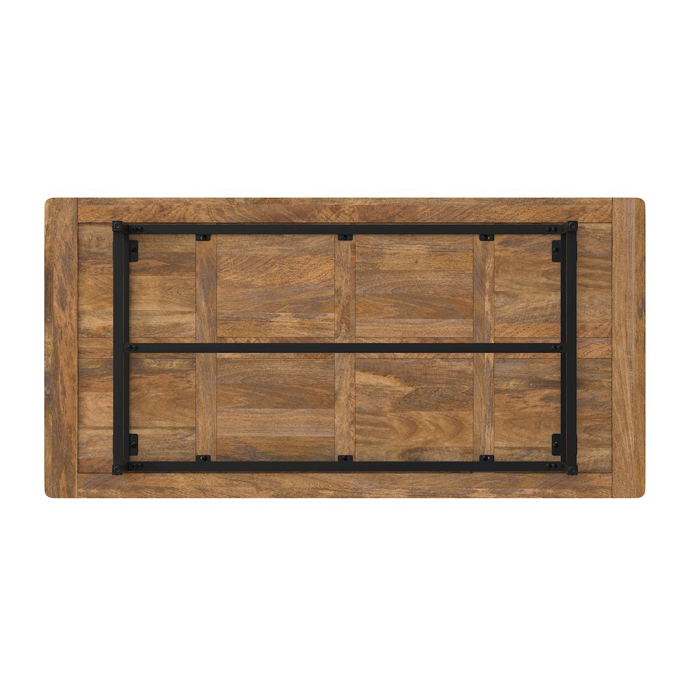 Campbell Dining Table In Burnt Wax. Picture 2