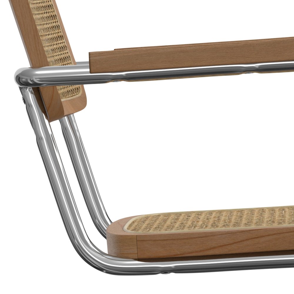 Madalyn Dining Arm Chair ( Set of 2 ) in Natural Rattan. Picture 9