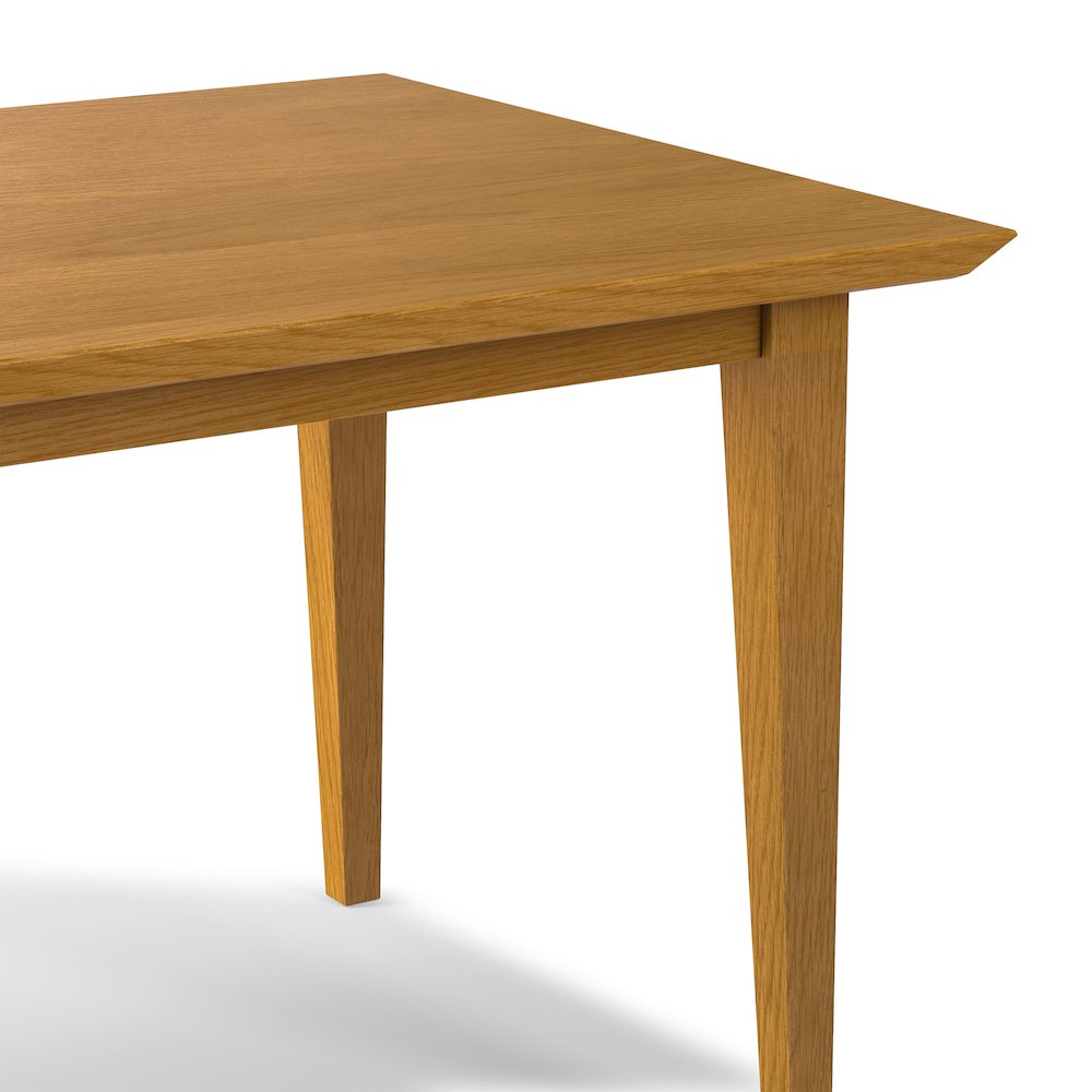 Colby Rectangle Dining Table In Oak. Picture 11