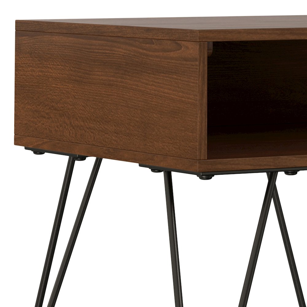 Hunter End Table In Walnut Veneer. Picture 4