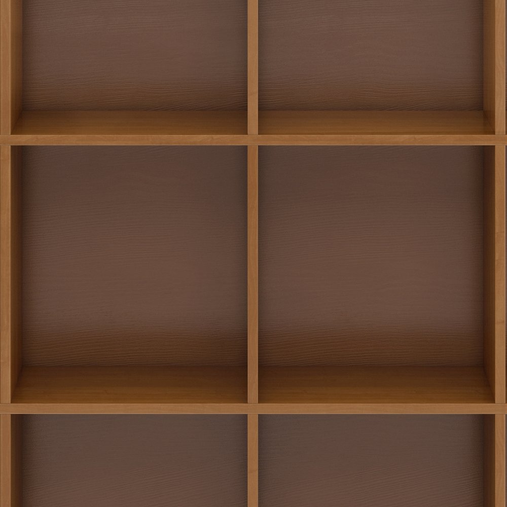 Artisan Solid Wood 12 Cube Storage In Honey Brown. Picture 3