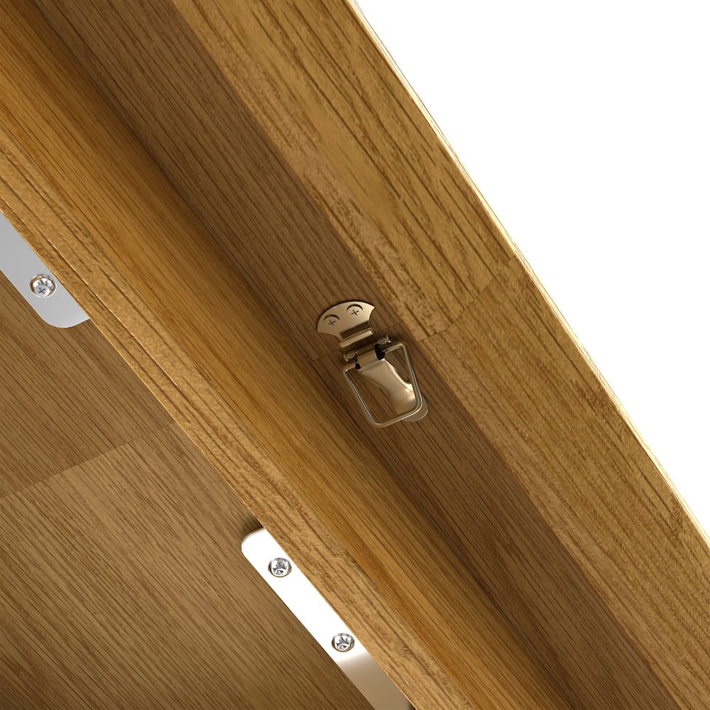 Colby Extendable Dining Table In Oak. Picture 15