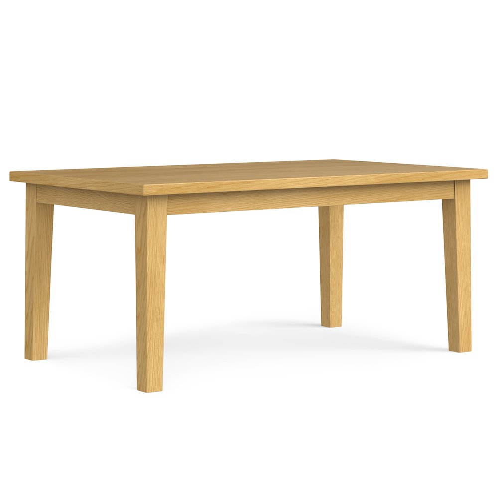 Eastwood Rectangle Dining Table In Oak. Picture 2