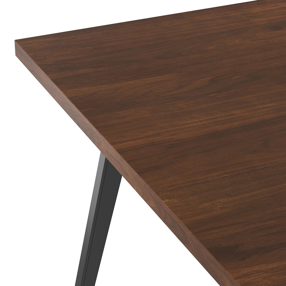 Lowry Dining Table In Walnut Veneer. Picture 7