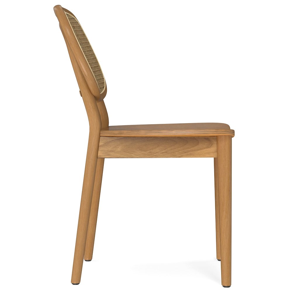 Rachel Dining Chair (Set of 2) in Natural. Picture 3