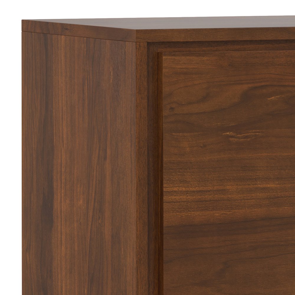 Lowry 39 Inch Walnut Storage Cabinet (Set Of 2). Picture 3