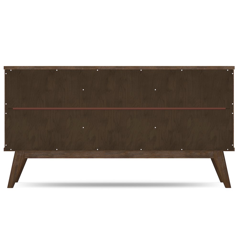 Sideboard With Wine Storage In Rustic Natural Aged Brown. Picture 3