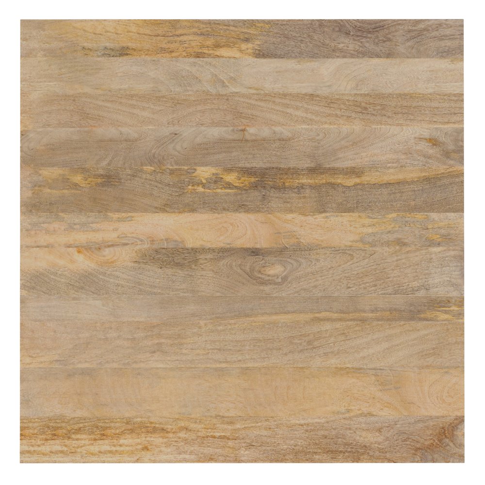 Hunter Solid Mango Wood 42 Inch Square Dining Table In Natural. Picture 8