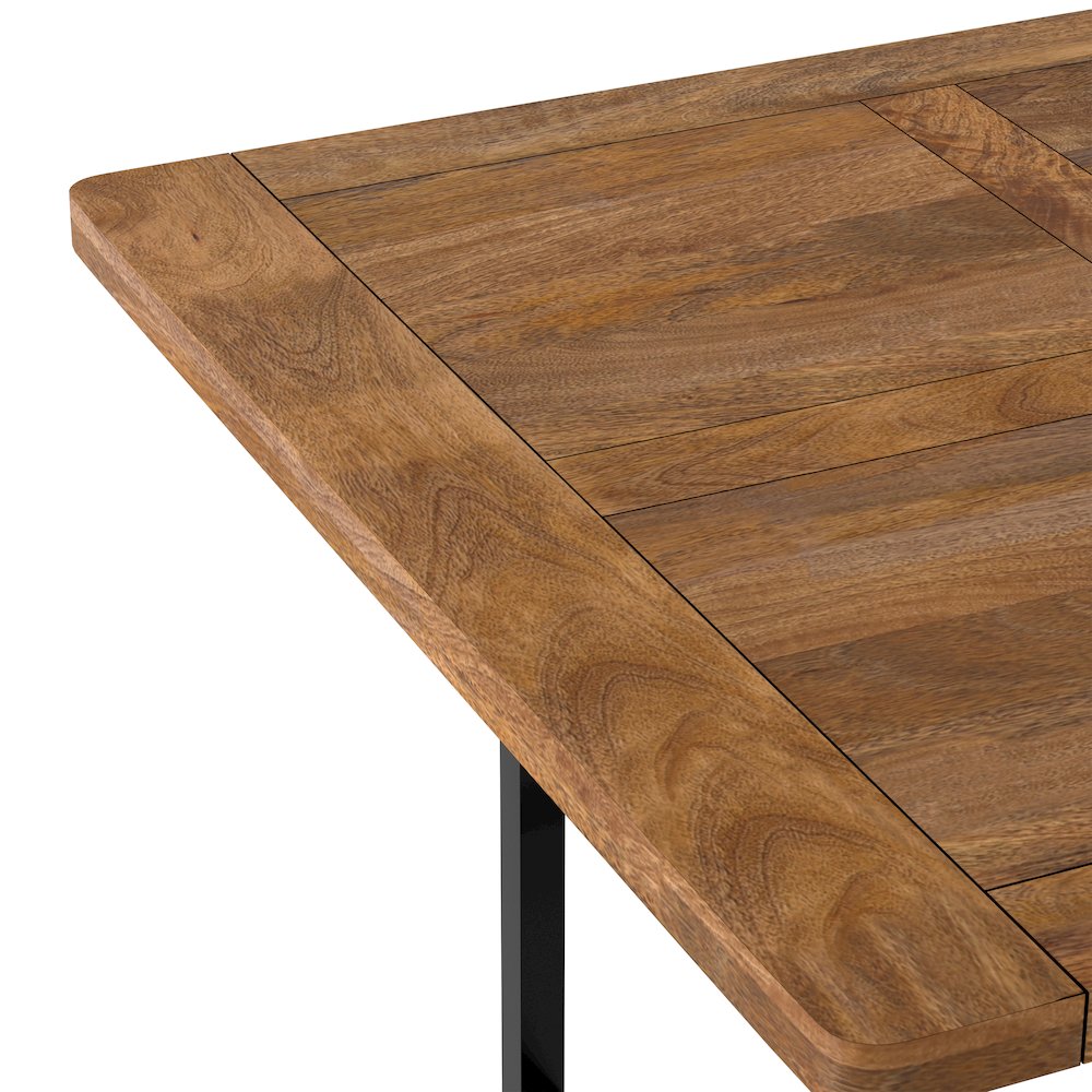 Campbell Dining Table In Burnt Wax. Picture 8