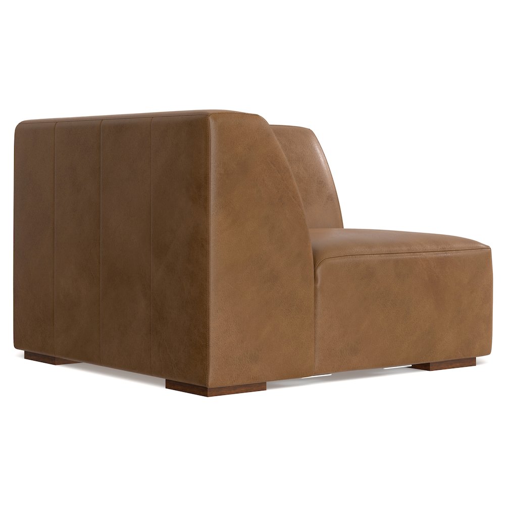 Rex Corner Sofa Module In Genuine Leather. Picture 2