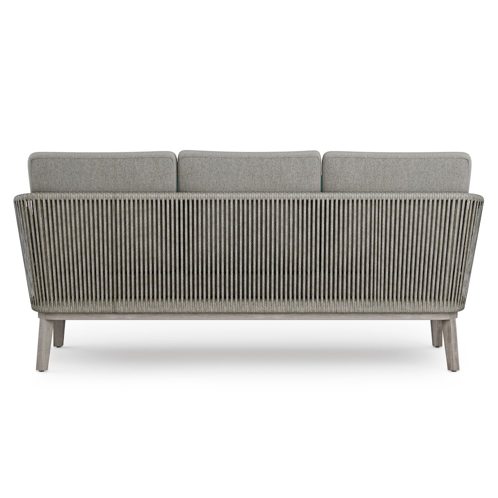 Carmel SOLID ACACIA WOOD Outdoor Sofa in Sand Drift. Picture 3