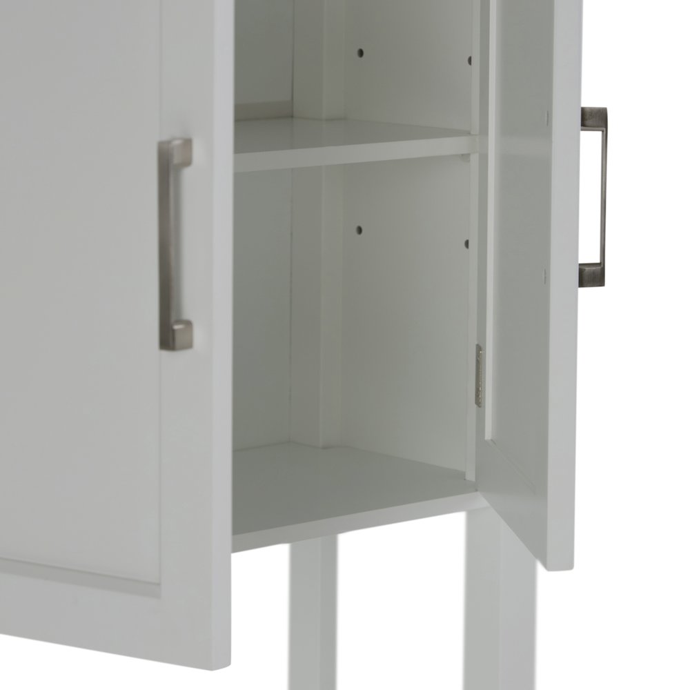 Avington 67 inch H x 27 inch W Contemporary Solid Wood Space Saver Cabinet. Picture 3