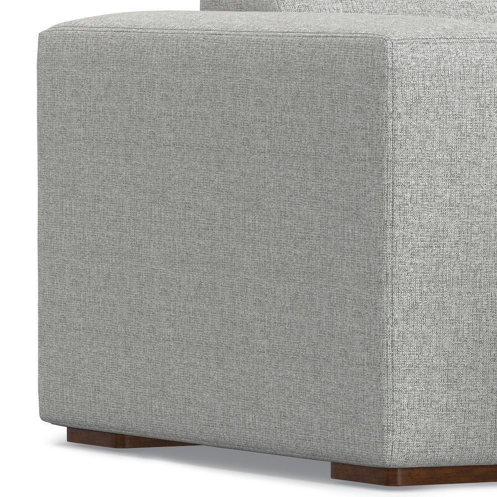Rex Left Chaise Sofa Module In Tightly Woven Performance Fabric. Picture 3