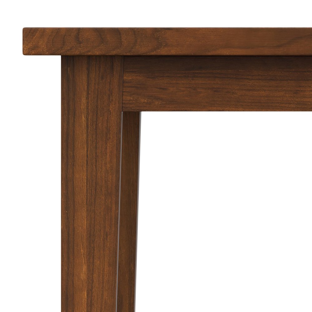 Eastwood Square Dining Table In Walnut. Picture 4