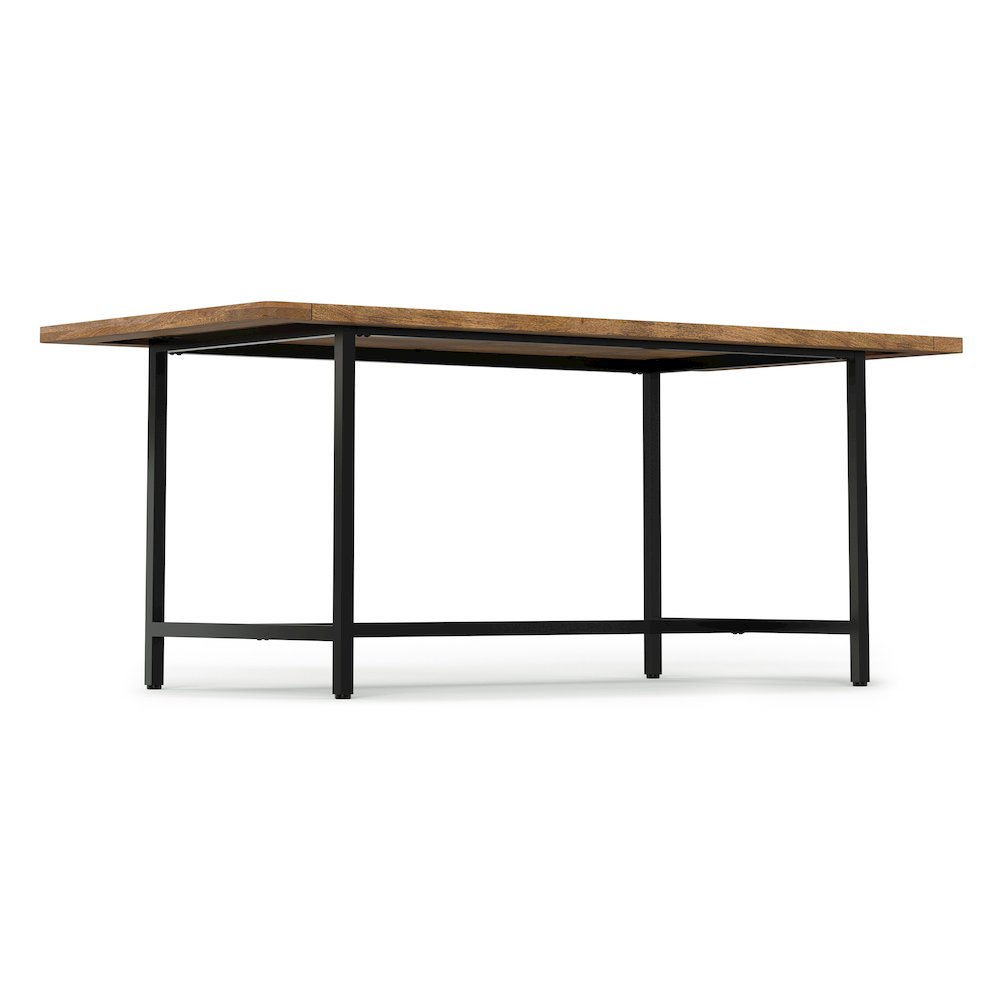 Campbell Dining Table In Burnt Wax. Picture 3