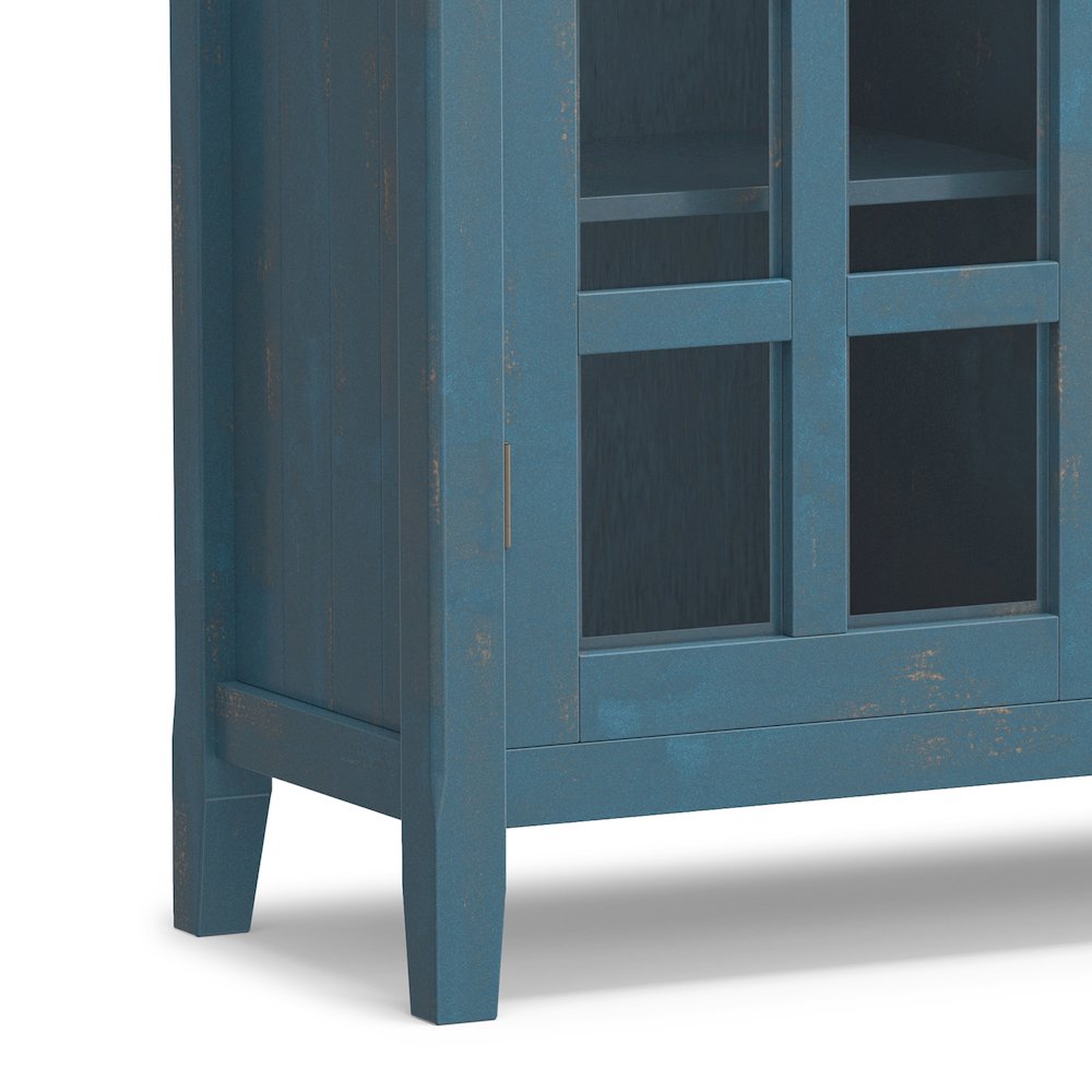 Acadian 39 inch Wide Solid Wood Transitional Medium Storage Cabinet. Picture 7