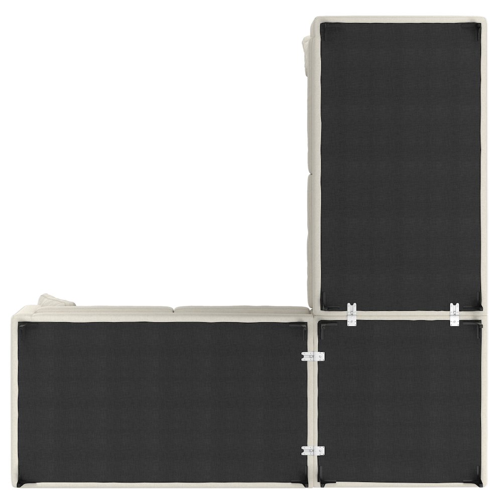 Ava Corner Sectional In Tightly Woven Performance Fabric. Picture 2
