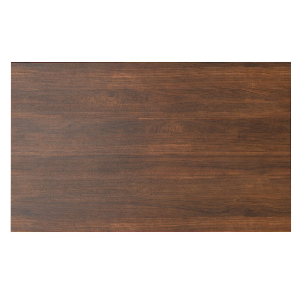 Eastwood Rectangle Dining Table In Walnut. Picture 8