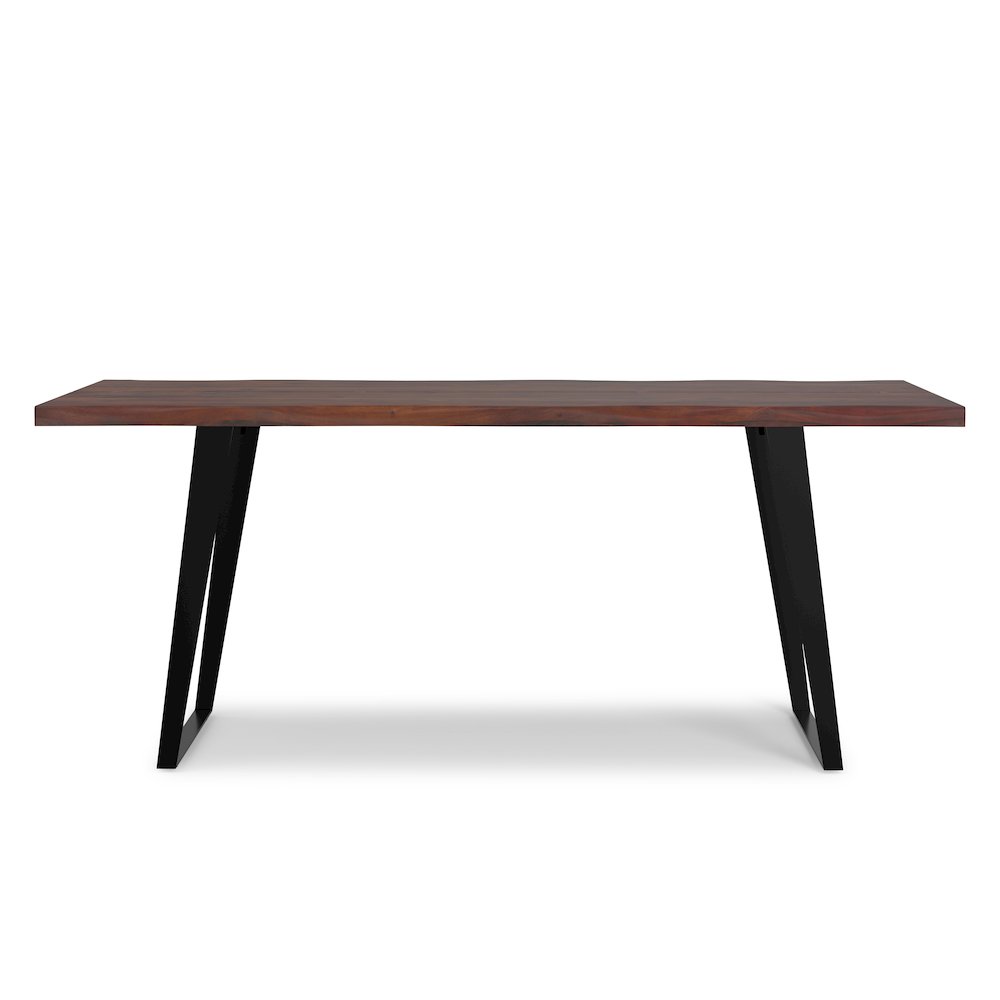 Delta Dining Table In Dark Walnut. Picture 4