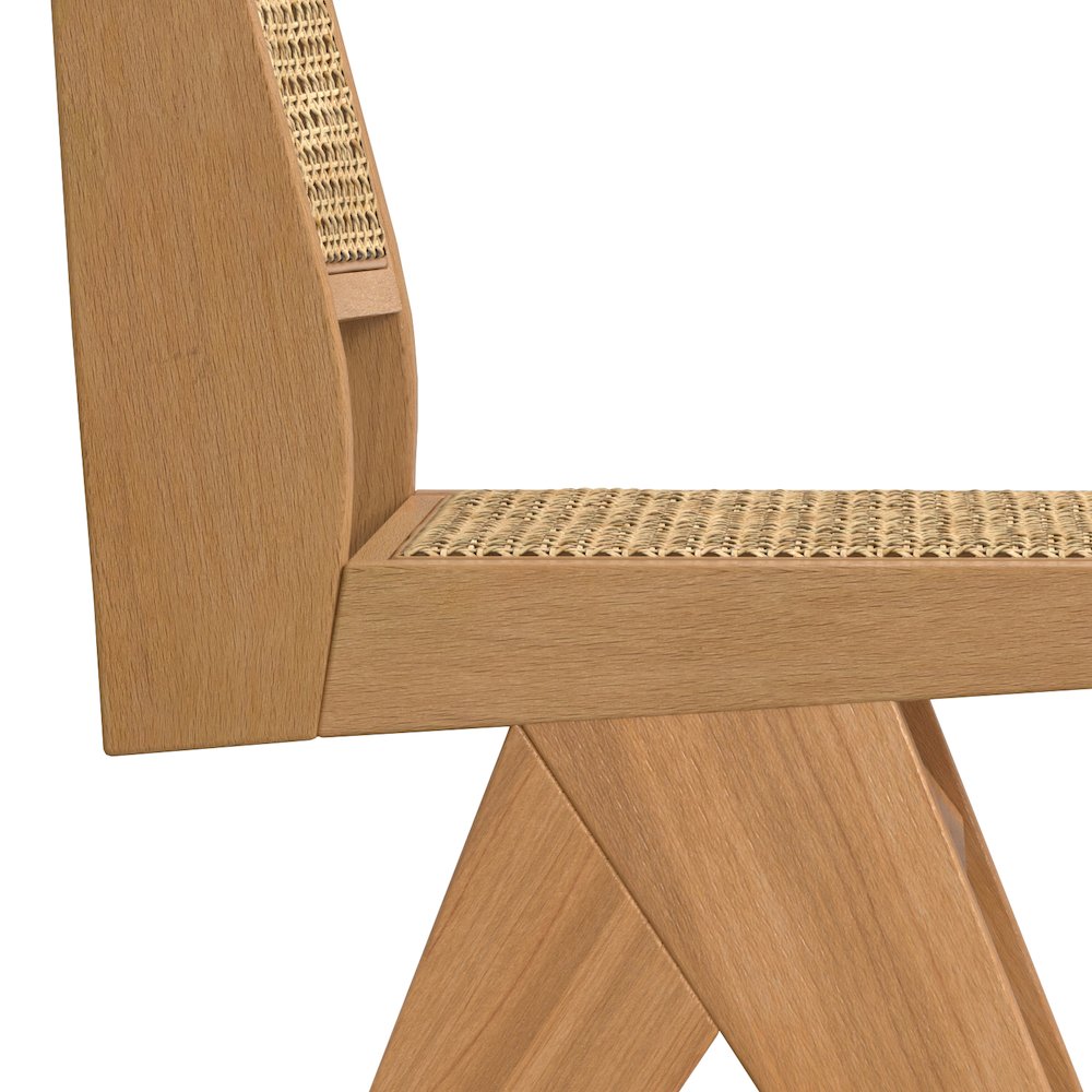 Regina Dining Chair (Set Of 2) In Natural. Picture 6