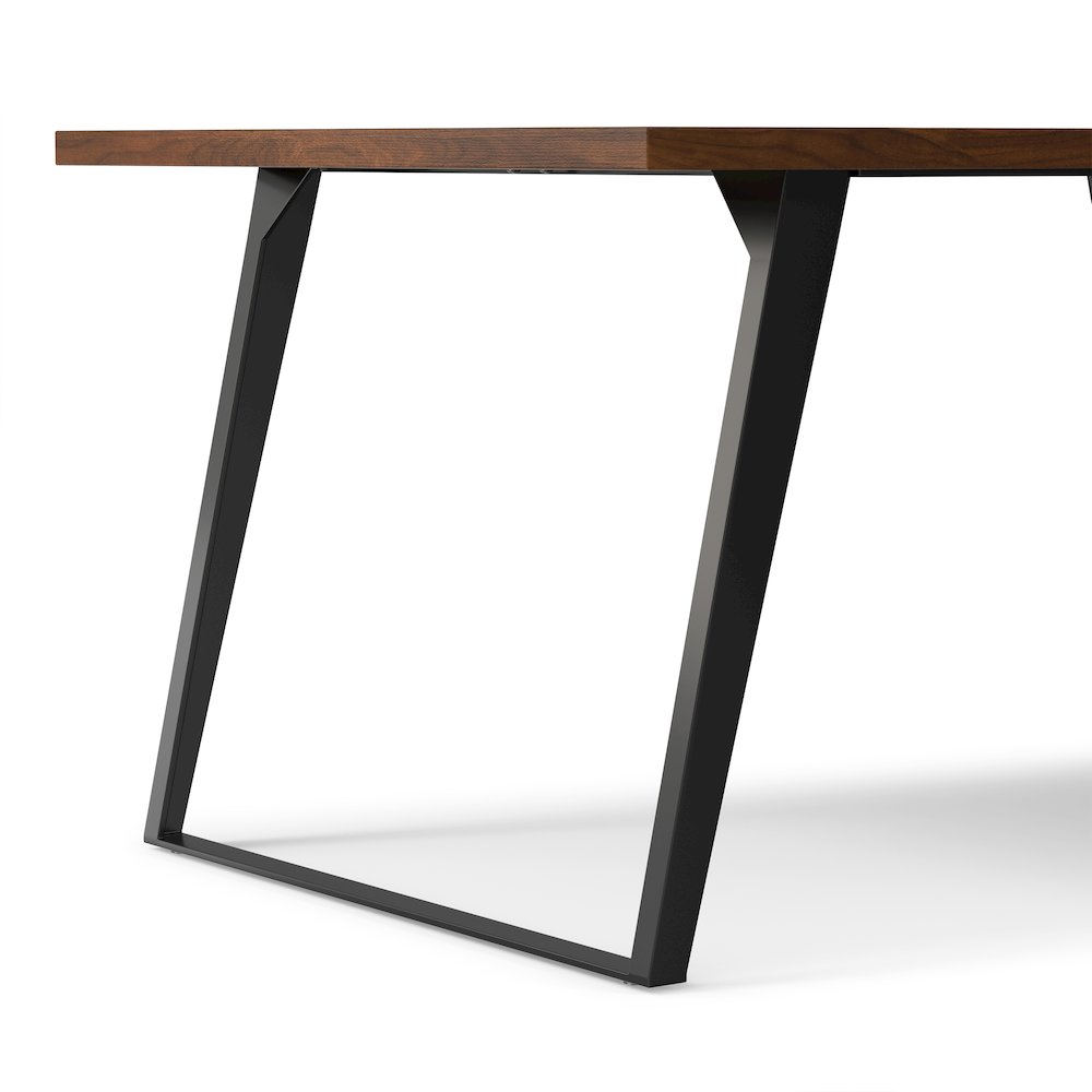 Lowry Dining Table In Walnut Veneer. Picture 8
