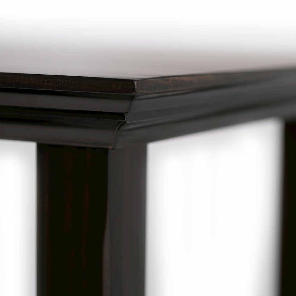 Amherst Solid Wood Console Sofa Table In Hickory Brown. Picture 4