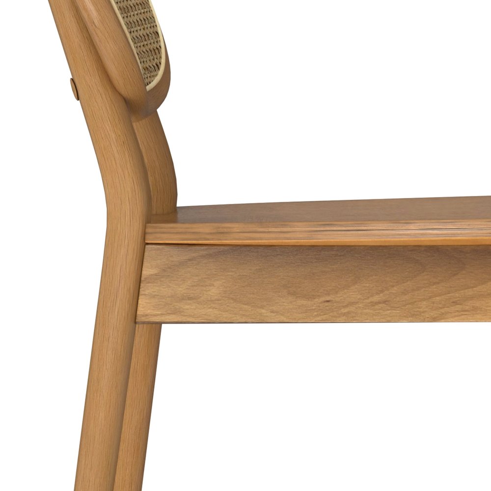 Rachel Dining Chair (Set of 2) in Natural. Picture 8