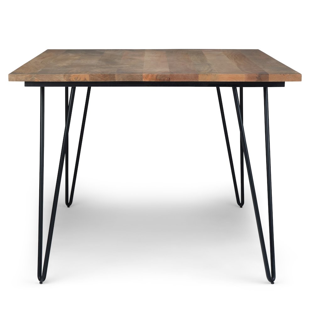 Hunter Solid Mango Wood Dining Table In Natural. Picture 10